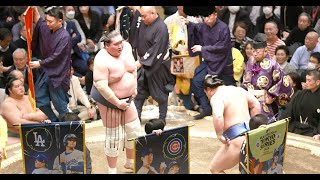 H91- 照ノ富士は黒星発進　綱とりの2人はともに白星／初場所