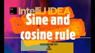Trigonometry in Java-1
