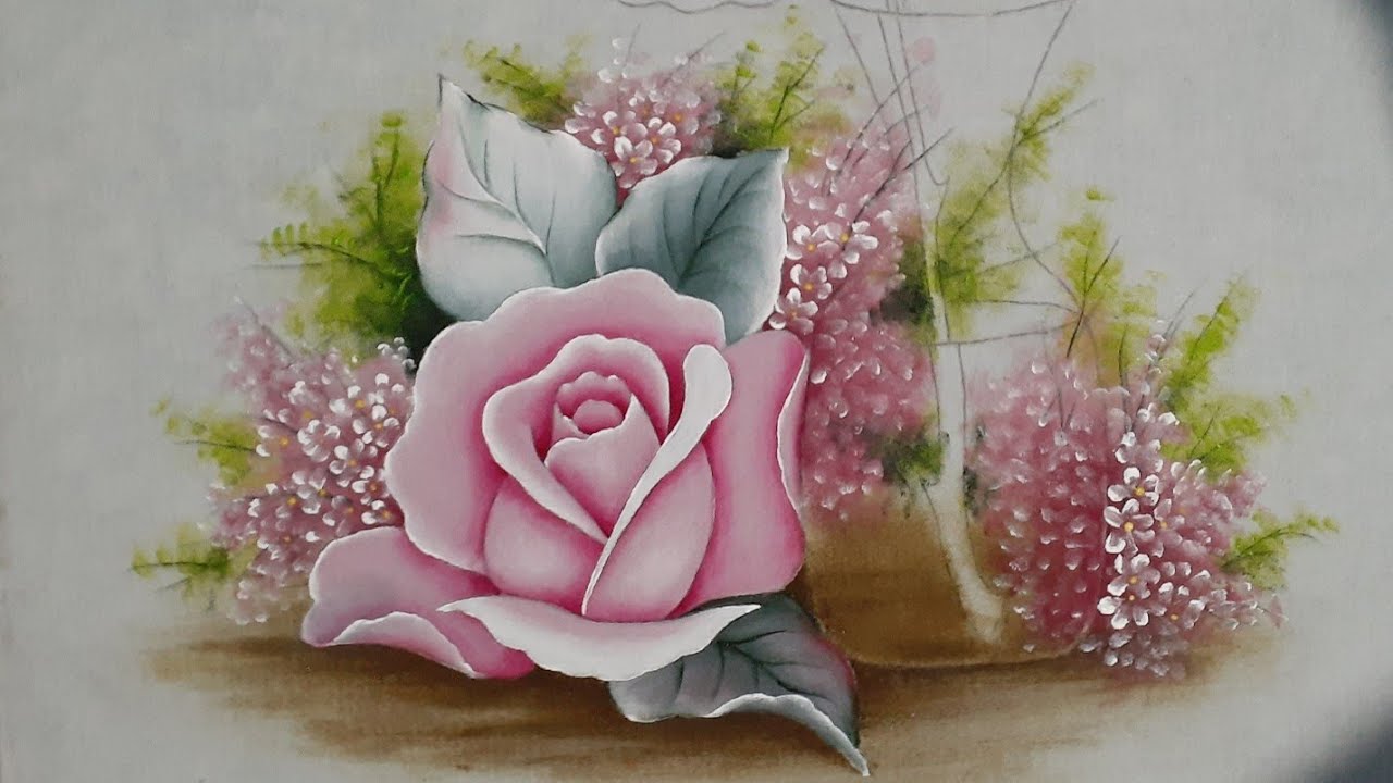 Hermosas Pinturas De Rosas