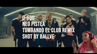 Tumbando el Club (Remix) (Official Video) REACTION
