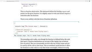 Eloquent JavaScript Read-Along - Functions - 004 - Declaration Notation
