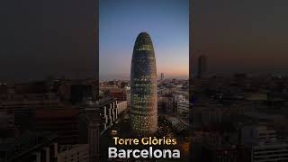 4K Drone around Torre Glòries on Avinguda Diagonal in Barcelona. Music: Miley Cyrus “we were good”