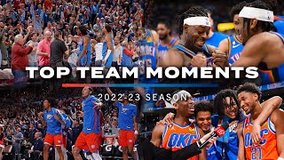 Top Team Moments of the 2022-23 Season | 20 Minutes of Thunder Highlights | OKC Thunder