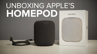 Unboxing: Apple HomePod