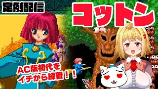 #092【レトロゲーム実況】コットン（AC版）