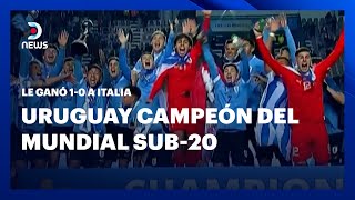 Uruguay campeón del #MundialSub20, la vuelta a Montevideo #DNEWS