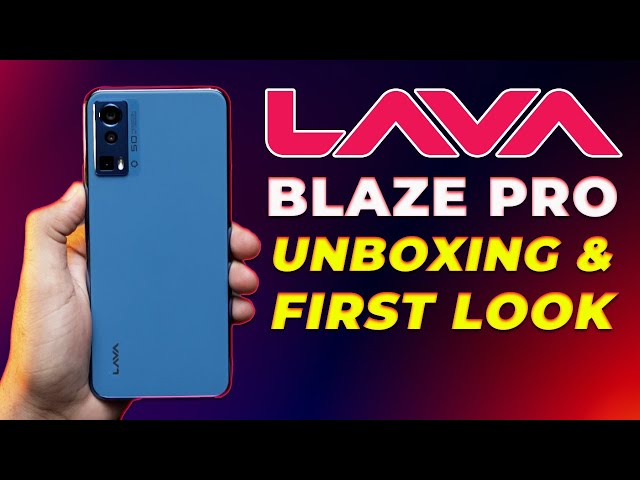 Lava Blaze Pro is coming this month with 50MP triple camera