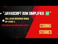 Master the DOM in JavaScript: Events, Propagation & Delegation Explained Simply!