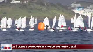 21 ÜLKEDEN 90 KULÜP 500 SPORCU BODRUM’A GELDİ