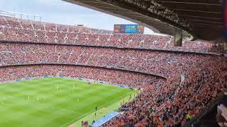 Official world record attendance at Camp Nou 91,648 😍 Barcelona  🆚 Wolfsburg