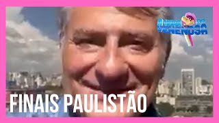 Cléber Machado vai narrar as finais do Paulistão 2023 na Record TV