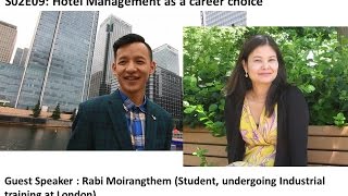 S02E09 FindingTheVoices: Rabi Moirangthem, Hotel Management as a career choice