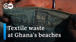 Why Ghana's shores are littered with textile waste | DW News