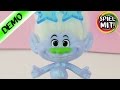 Trolls Guy Diamond Figur | Süßer Glitzer Troll zum DreamWorks Kinofilm | Sammelfigur Hasbro