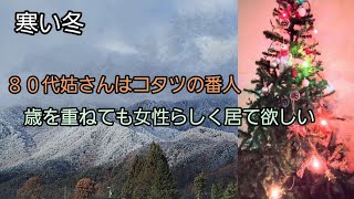 50代主婦　日常　嫁姑　クリスマス　歳を重ねても女性らしく居て欲しい　