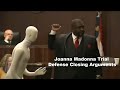 Joanna Madonna Trial Defense Closing Argument 09/28/15