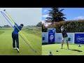 イギリス美女ゴルファー「georgia hall」パーフェクトスイングモーション＆スローモーション beauty golfer