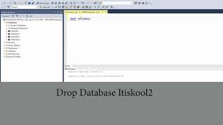 SQL Database Bangla Class 4: Drop Database