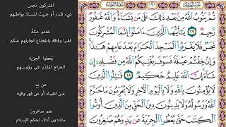 5#. الصفحة 191 - ثم يتوب الله من بعد ذلك على من يشاء والله غفور رحيم -ماهر المعيقلي- مكررة 10 مرات