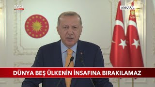 Cumhurbaşkanı Erdoğan, Birleşmiş Milletler'i Eleştirdi