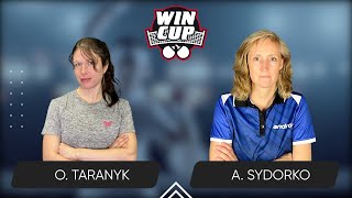 07:00 Olena Taranyk - Anzhela Sydorko 25.01.2025 | Table Tennis WINCUP Women Professional 1