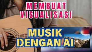 Membuat Visualisai Musik dengan AI. WZRD AI