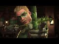 INJUSTICE 2: All Green Arrow Intros Dialogue & Character Banter