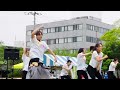 【4k】襲雷舞踊団 「ココロオドル」★どっと楽市 ビエント高崎 1回目演舞 2022.04.24 olympus