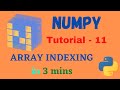 Numpy Tutorial - 11 || Indexing in Numpy Array || Numpy Indexing and Slicing
