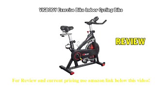 Review VIGBODY Exercise Bike Stationary Indoor Cycling Bike Adjustable Bicycle  2021
