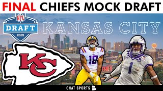 FINAL Kansas City Chiefs Mock Draft Before 2023 NFL Draft Ft. Quentin Johnston, BJ Ojulari & Trades