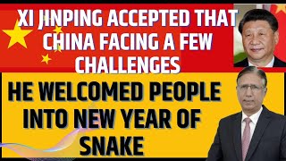 Xi Jinping Accepted that China Facing a few Challenges, He Welcomed People into New Year of Snake