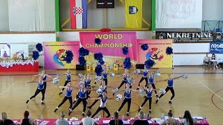 Mistrovství světa mažoretek WAMT 2022 / Pom Pom Junior Stage / AP klub Brušperk - Teens