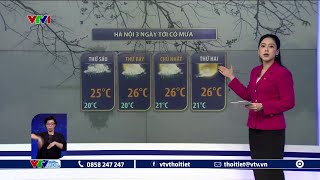 Dự báo thời tiết 18h - 14/03/2024 | Hà Nội 3 ngày tới có mưa | VTVWDB