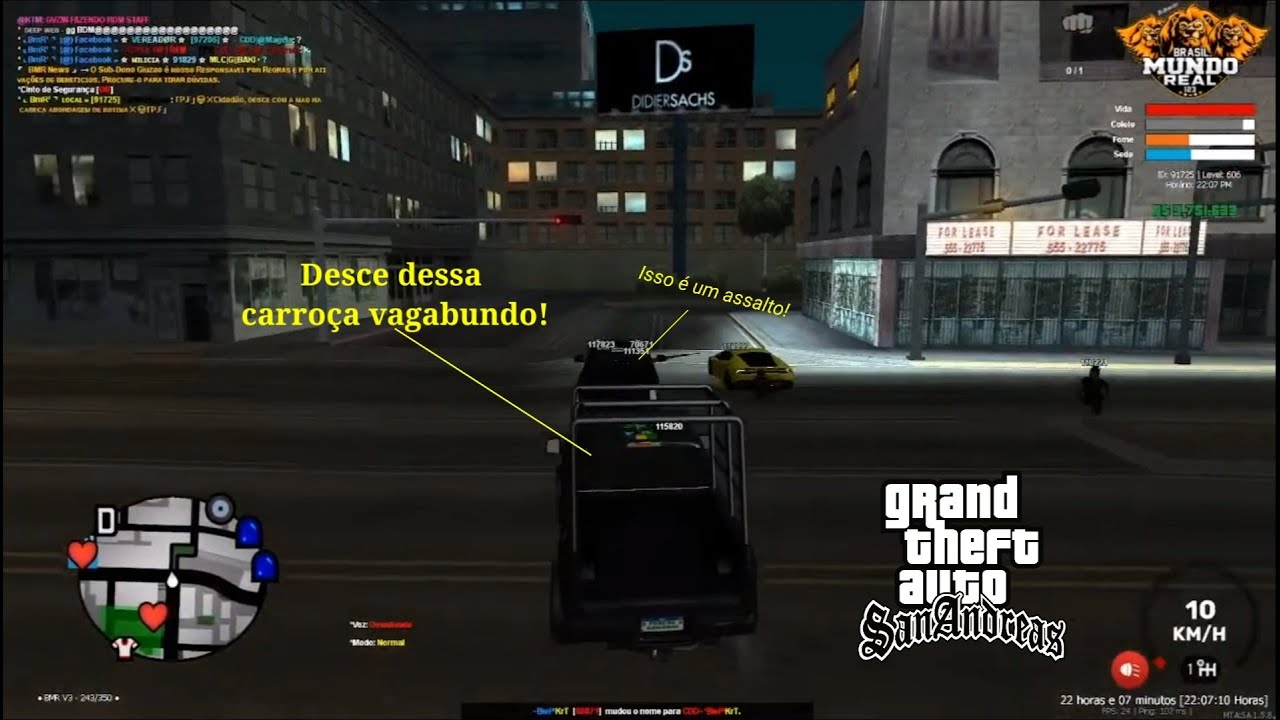 [GTA MTA RP]TENTARAM ASSALTAR NA NOSSA FRENTE (Se Deram Mal). Exército ...