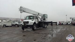 Part 2 2007 Freightliner M2 Tri-Axle Crane Truck Altec AC35-1275 Crane Truck - STX28359