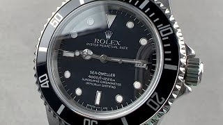 Rolex Sea-Dweller 4000 16600 Rolex Watch Review