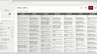 CSOD 101: Events Calendar