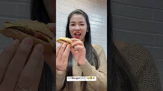 ថ្ងៃញុំាBurgerម្តងYummy food🍔🥤😋👍🏻