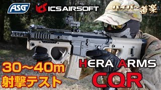 ASG/ICS AIRSOFT 電動ガン CQR エアガンレビュー Airsoft