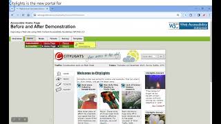 Screen Reader Skip Links Navigation Demo