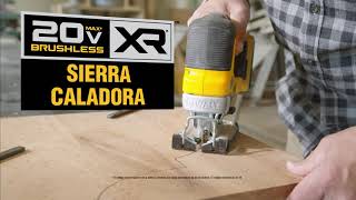 Sierra Caladora Inalámbrica DEWALT 20V Máx* DCS334