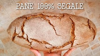 PANE DI SEGALE 100%  con lievito madre