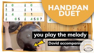 Handpan Duet lesson - Play with us!!!