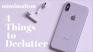 4 Things To Declutter To Start The New Year/Minimalism 2021