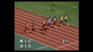 1988 Olympics Mens 100m final
