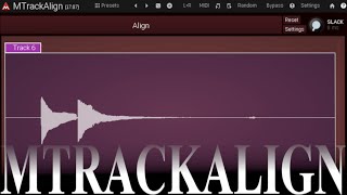 MTrackalign - How to use