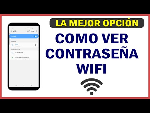 Como se puede ver la clave de WiFi en mi celular?