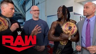 R-Truth attempts to set up a World Tag Team Title Match against UConn: Raw highl