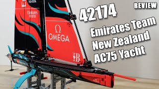 LEGO 42174 Review | LEGO Technic Emirates Team New Zealand AC75 Yacht | Showcase 42174 | LEGO 2024